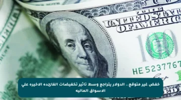 خفض غير متوقع.. الدولار يتراجع وسط تأثير تخفيضات الفائدة الأخيرة على الأسواق المالية